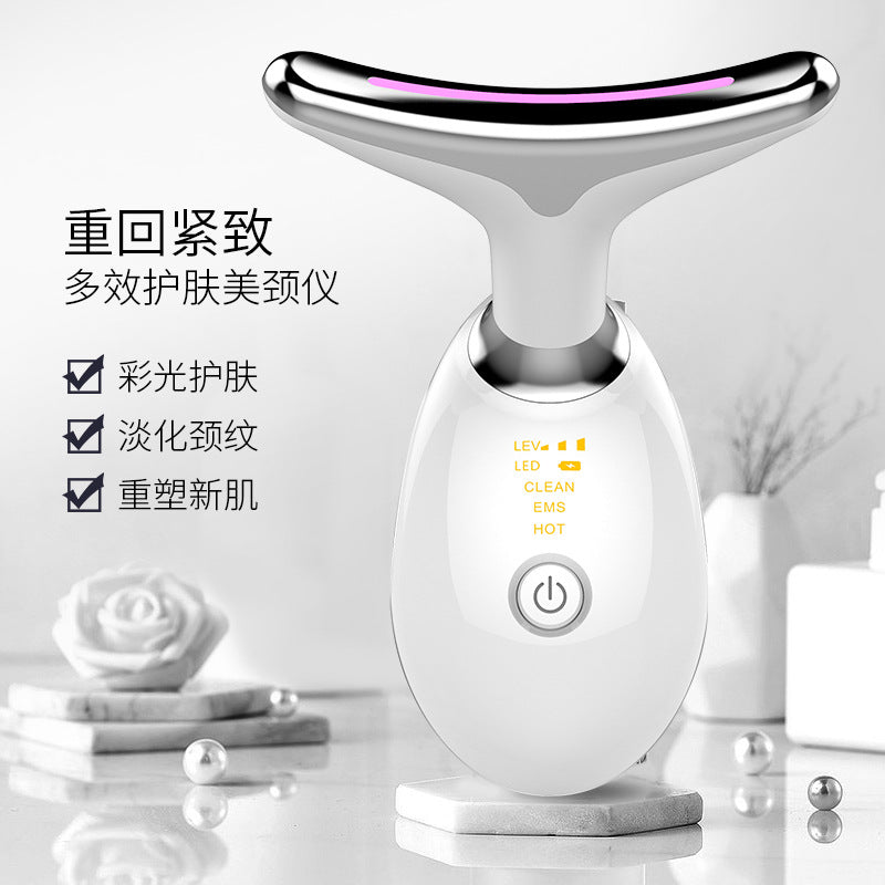 Cross-border neck beauty instrument to lighten neck lines, neck care massager